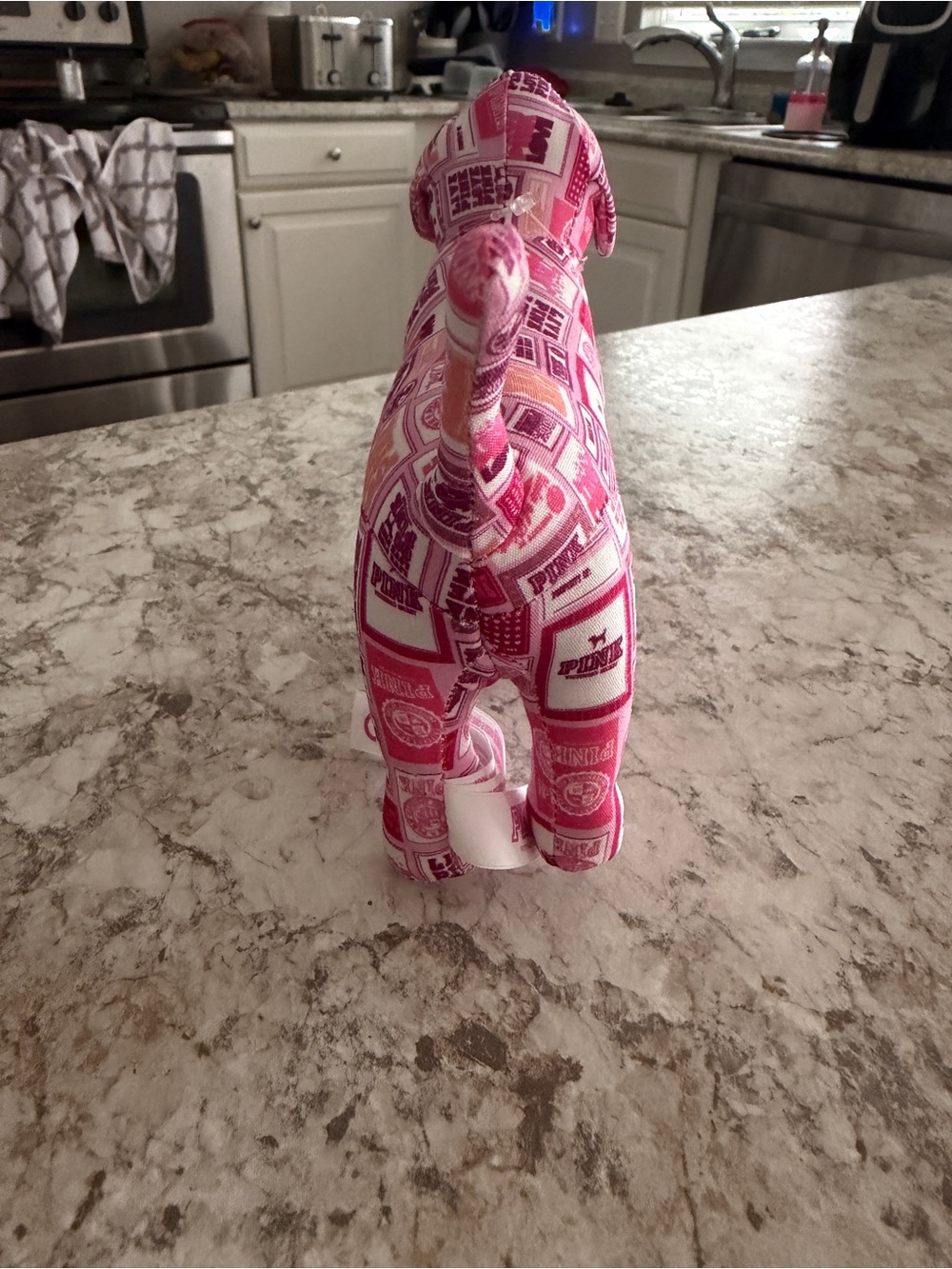 Victoria's Secret PINK Friday Mystery Mini Dog Collectible Pink Logo NWT - Picture 4 of 6